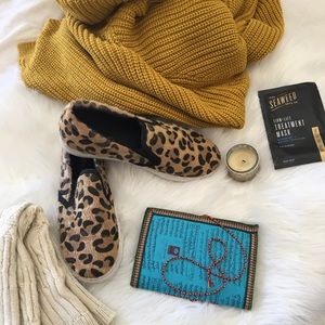 Leopard pull-on sneakers